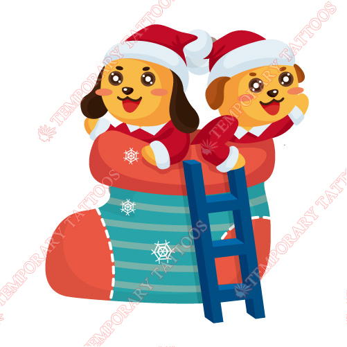 Christmas Customize Temporary Tattoos Stickers NO.3852